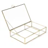 Szkatulka Na Bizuterie Grazia Zlota 23X15X5 Cm