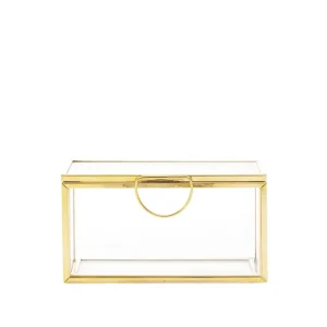 Szkatulka Na Bizuterie Grazia Mini Zlota 9X4X5Cm