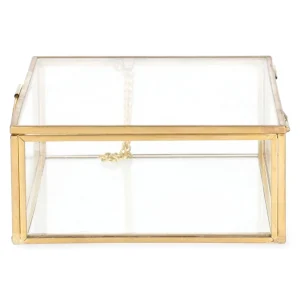 Szkatulka Na Bizuterie Grazia Zlota 13X11X5 Cm
