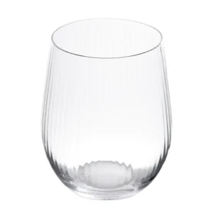 Szklanka Lynn Ryflowana Transparentna 0,55 L