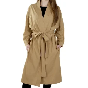 Szlafrok Pelly Bawelniany Musztardowy One Size