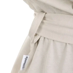 Szlafrok Pelly Bawelniany Bezowy One Size