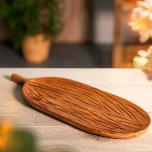 Taca Dekoracyjna Acacia Z Drewna Akacjowego 38X14X1,5