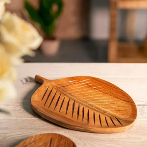 Taca Dekoracyjna Acacia Z Drewna Akacjowego 30X20X1,5