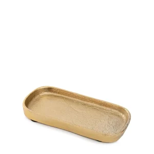 Taca Dekoracyjna Girona Podluzna Zlota 13X6X1