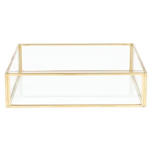 Taca Grazia Ozdobna Zlota 18X18X4 Cm