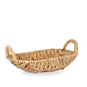 Taca Hyacinth Z Hiacyntu Wodnego Owalna 27X20X7 Cm