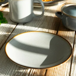 Talerz Larisa Deserowy Smietankowy 21 Cm