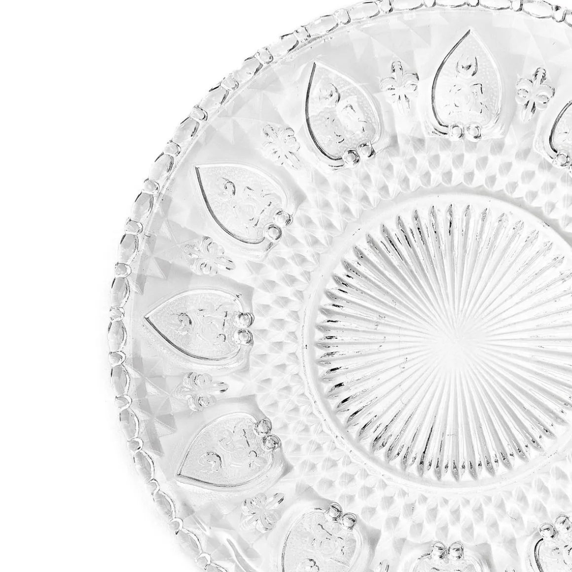 talerz_moselle_wzorzysty__3.webp Talerz Moselle Wzorzysty Transparentny 17 Cm