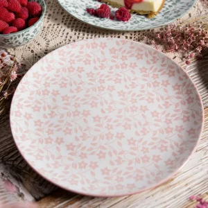 Talerz Rubia Obiadowy Rozowy 27 Cm