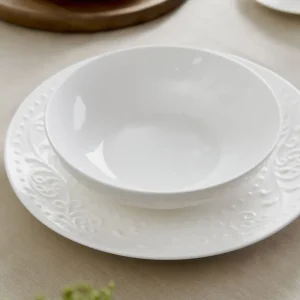 Talerz Sylia Gleboki Z Ornamentem 20 Cm