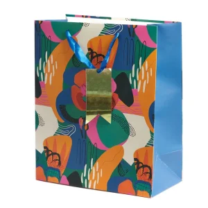 Torebka Prezentowa Cymka Wielokolorowa 19X23X10 Cm