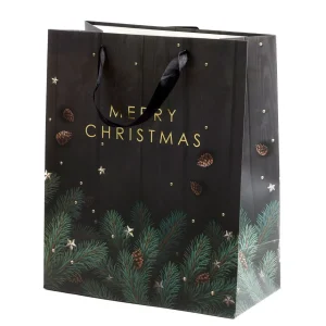 Torebka Prezentowa Cymka Szyszki 19X23X10 Cm