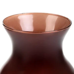 Wazon Ambros Szklany Brazowy 13X12X20 Cm