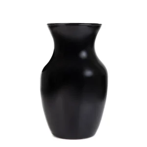 Wazon Ambros Szklany Czarny 13X12X20 Cm
