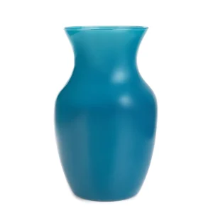 Wazon Ambros Szklany Turkusowy 13X12X20 Cm