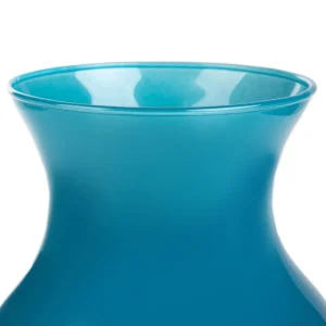 Wazon Ambros Szklany Turkusowy 13X12X20 Cm
