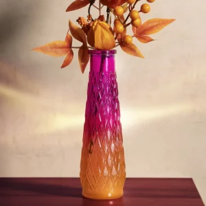 Wazon Archie Szklany Ombre Fukcjowo-Pomaranczowy 6,5X22 Cm