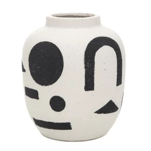 Wazon Etnic W Geometryczne Wzory 14X14X16 Cm