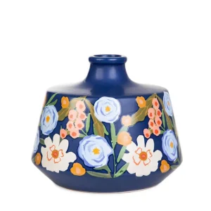 Wazon Floral Aura W Kwiaty Granatowy 16X16X13,5 Cm