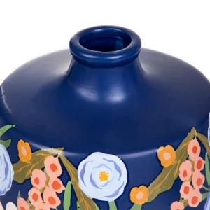 Wazon Floral Aura W Kwiaty Granatowy 16X16X13,5 Cm