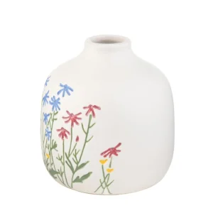 Wazon Meadow W Kolorowe Kwiaty 13X13X13 Cm