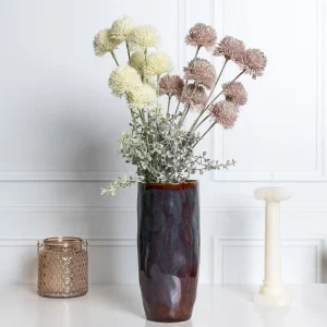 Wazon Rona Ceramiczny Granatowy 10X10X24 Cm