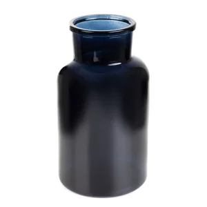 Wazon Tenno Szklany Granatowy 14,5X14,5X25,5 Cm