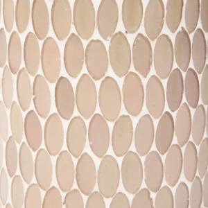 Wazon Tesseli Z Mozaika Rozowy 23X13 Cm