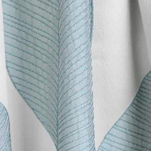 Zaslona Daira W Niebieskie Liscie 140X250 Cm