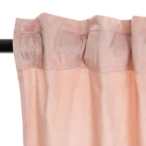 Zaslona Patty Welwetowa Brudny Roz 140X250 Cm