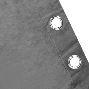 Zaslona Patty Welwetowa Szara 140X250 Cm