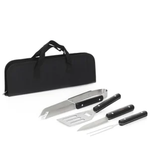 Zestaw Akcesoriow Easy Grill Do Grillowania W Etui, 4 Elementy 37X13 Cm