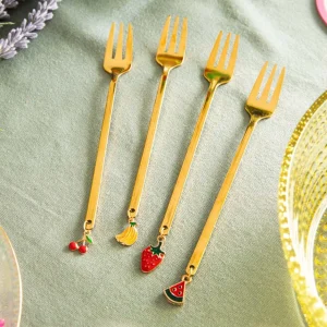 Zestaw Blane Summer Widelczykow Ch Deserowych 4 Szt