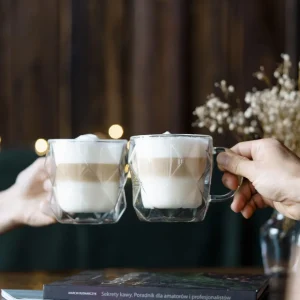 Zestaw Filizanek Geo Z Podwojna Scianka 2 Szt. 330 Ml