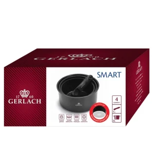 Zestaw Garnków Smart Aluminiowych Z Raczka 4El.