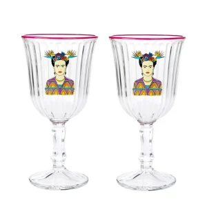 Zestaw Kieliszkow Frida Kahlo Fuksjowych, 2 Szt. 0.18