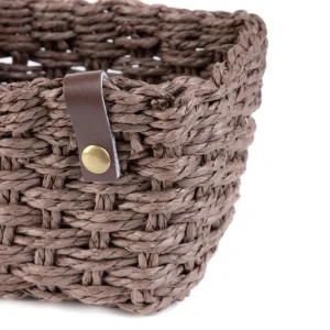 Zestaw Koszy Dekoracyjnych Vimet 3 Szt. 25X19X12 Cm 18X13X10 Cm 18X13X10 Cm