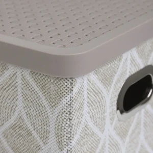 Zestaw Koszy Do Przechowywania Nola Bezowych 1X39X27X17 Cm 2X18X26X17 Cm