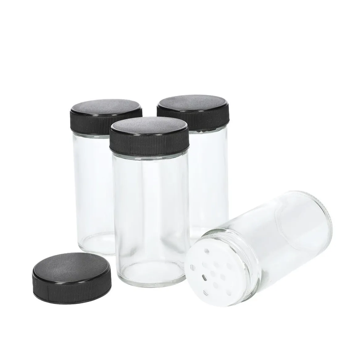 zestaw_przyprawnikow_bamb_4-1.webp Zestaw Przyprawnikow Bambou Bambusowych Na Stojaku 4 Sloiczki 26X7,5 Cm