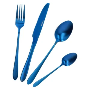 Zestaw Sztućców Abele Matowe Granatowe 16 Szt.