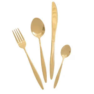 Zestaw Sztućców Livadi Zlotych 24 Szt.