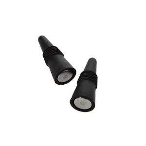 Zestaw Zatyczek Alcole Do Wina Czarnych, 2 Szt. 6 Cm
