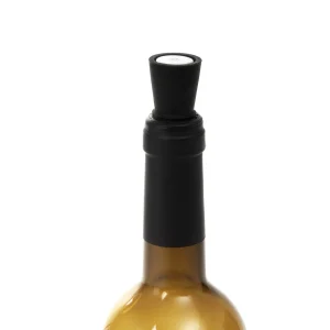 Zestaw Zatyczek Alcole Do Wina Czarnych, 2 Szt. 6 Cm